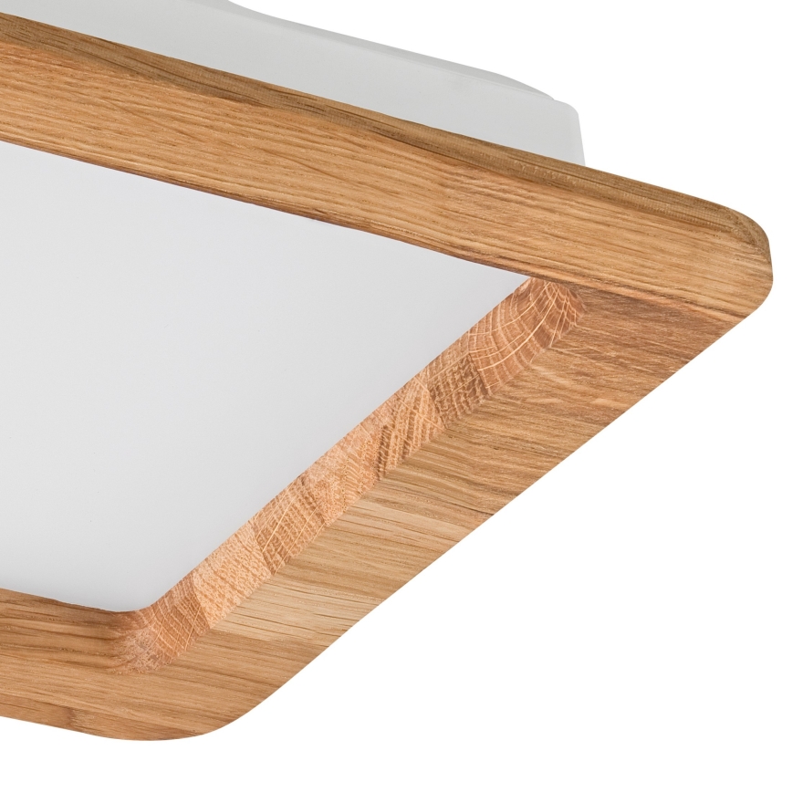 LED Süvistatav valgusti WOODY SPOT LED/17W/230V 3000K tamm 18,5x18,5 cm