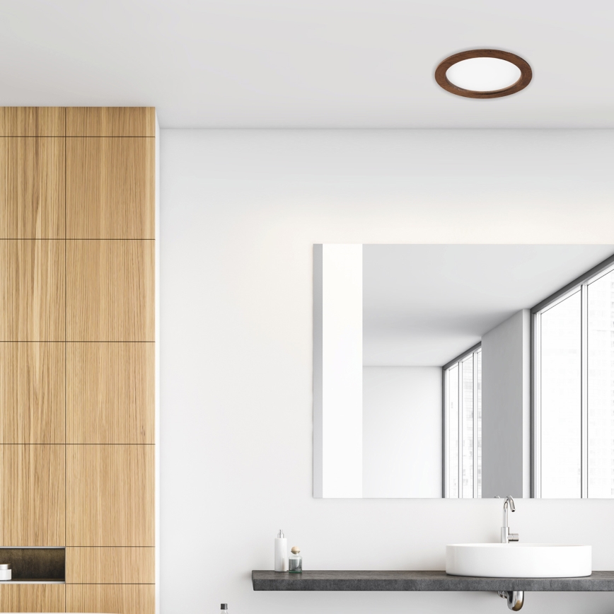 LED Süvistatav valgusti WOODY SPOT LED/23,5W/230V 4000K kirss ø 23,5 cm