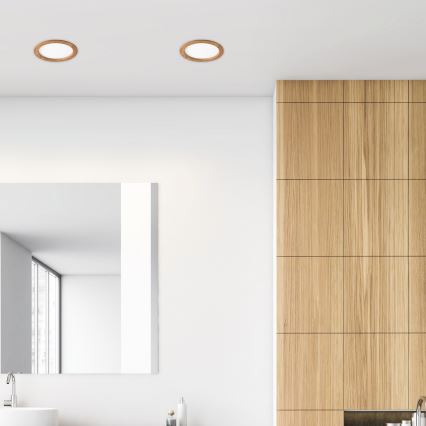 LED Süvistatav valgusti WOODY SPOT LED/23,5W/230V 4000K tamm ø 23,5 cm