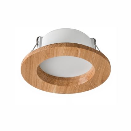 LED Süvistatav valgusti WOODY SPOT LED/5,5W/230V 4000K tamm ø 10 cm