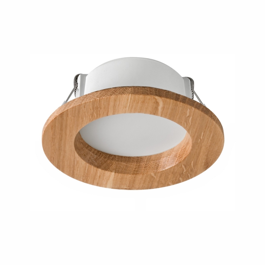 LED Süvistatav valgusti WOODY SPOT LED/5,5W/230V 4000K tamm ø 10 cm