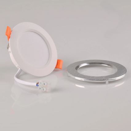 LED Süvistatav valgusti ZOE LED/4,8W/230V hõbe