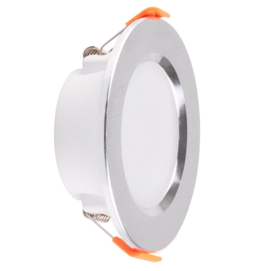 LED Süvistatav valgusti ZOE LED/4,8W/230V hõbe