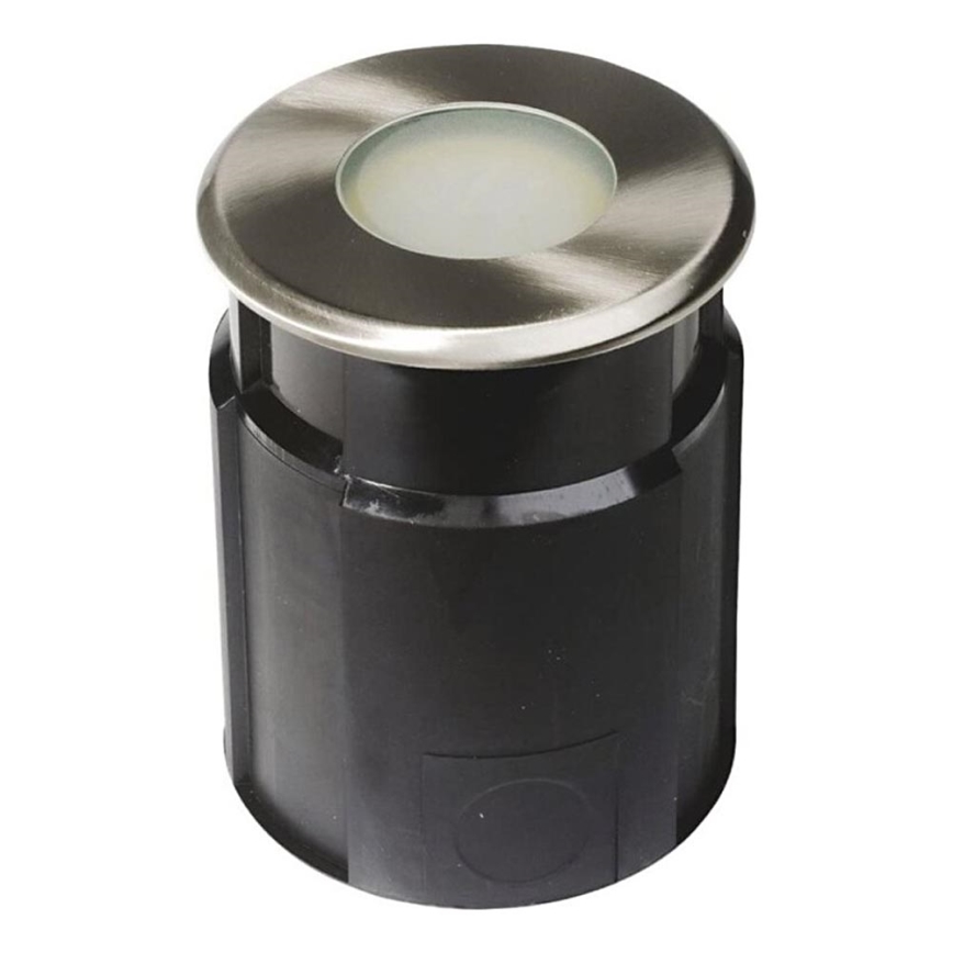 LED Süvistatav välivalgusti EASY CONNECT 1xGU10/4W/230V 3000K IP65 ümmargune