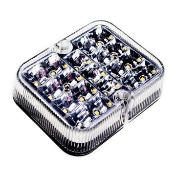 LED Tagurdustuli SINGLE LED/1W/12V IP67 hõbe