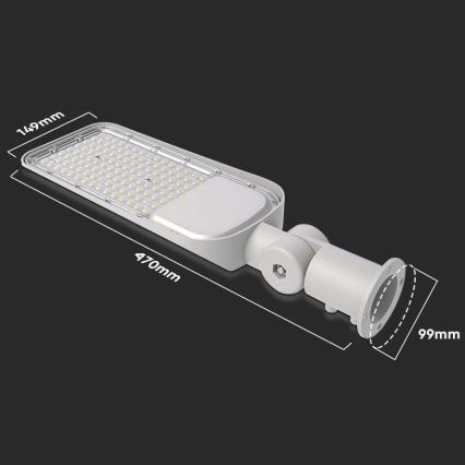 LED Tänavalamp anduriga SAMSUNG CHIP LED/50W/230V 4000K IP65