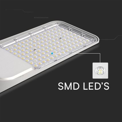 LED Tänavalamp hämardusanduriga SAMSUNG CHIP LED/100W/230V 4000K IP65 hall