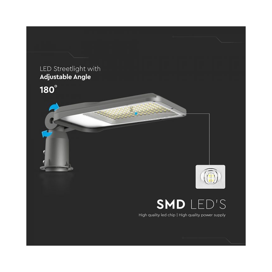 LED Tänavalamp SAMSUNG CHIP LED/100W/230V 4000K IP65