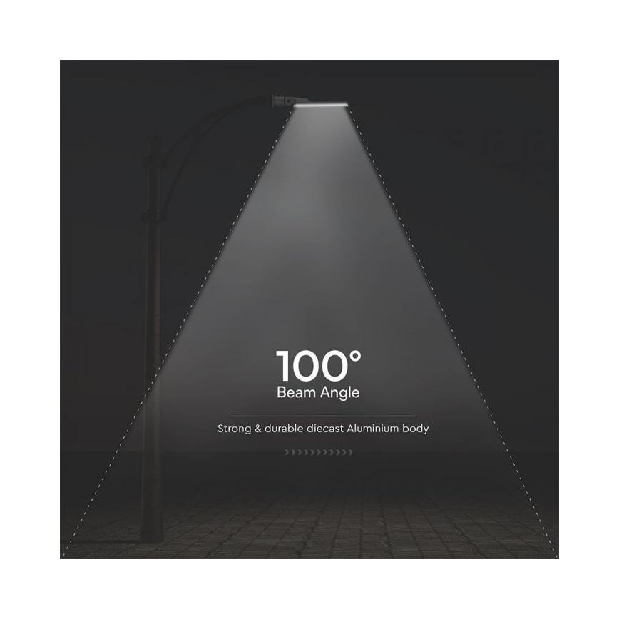 LED Tänavalamp SAMSUNG CHIP LED/100W/230V 4000K IP65