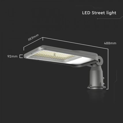 LED Tänavalamp SAMSUNG CHIP LED/100W/230V 4000K IP65