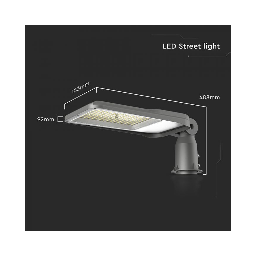 LED Tänavalamp SAMSUNG CHIP LED/100W/230V 4000K IP65
