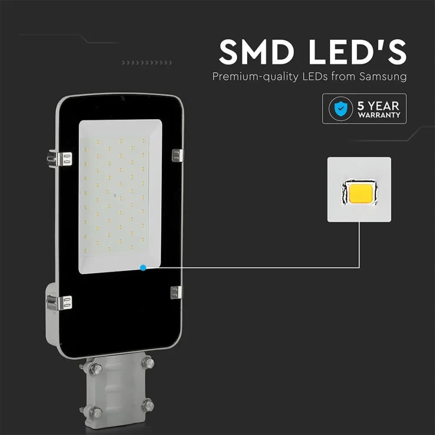 LED Tänavalamp SAMSUNG CHIP LED/30W/230V 4000K IP65