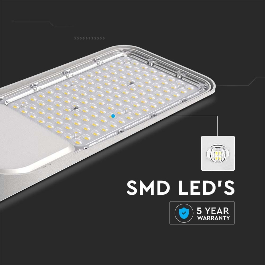 LED Tänavalamp SAMSUNG CHIP LED/50W/230V 4000K IP65 hall