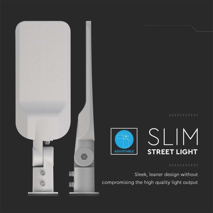 LED Tänavalamp SAMSUNG CHIP LED/50W/230V 4000K IP65 hall