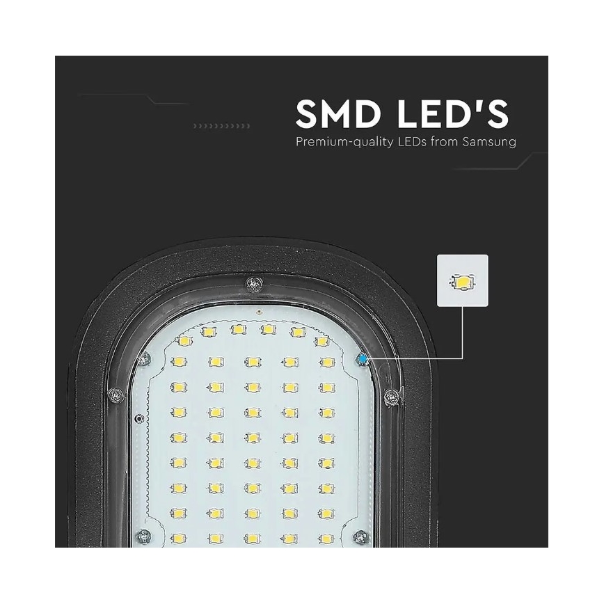 LED Tänavalamp SAMSUNG CHIP LED/50W/230V 4000K IP65