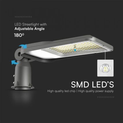 LED Tänavalamp SAMSUNG CHIP LED/50W/230V 4000K IP65