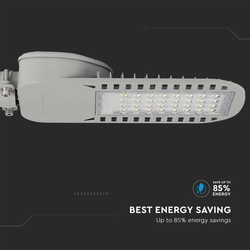 LED Tänavalamp SAMSUNG CHIP LED/50W/230V 6500K hall