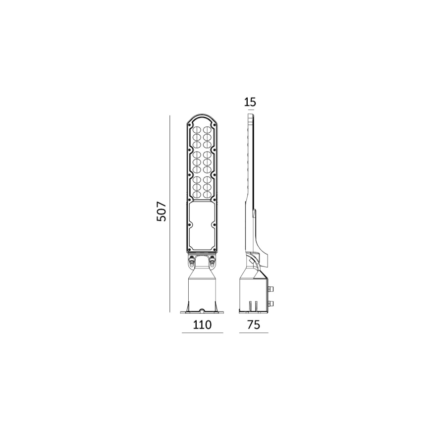 LED Tänavalamp videvikuanduriga CYOTO LED/50W/230V IP65 4000K