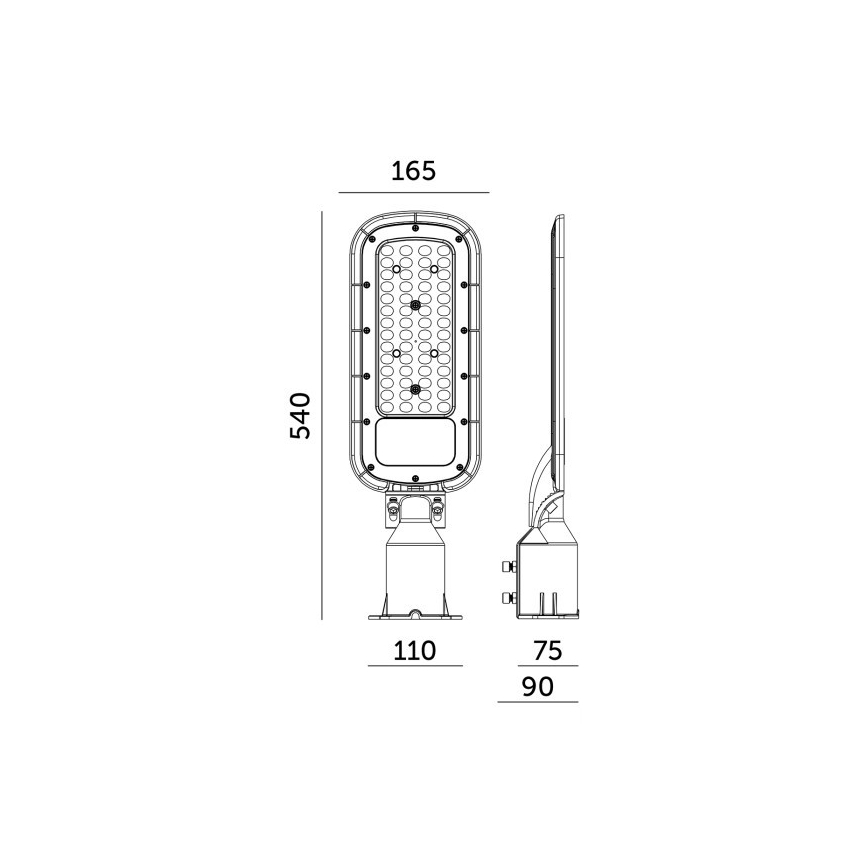 LED tänavavalgusti BRELUXO LED/150W/230V 4000K IP65