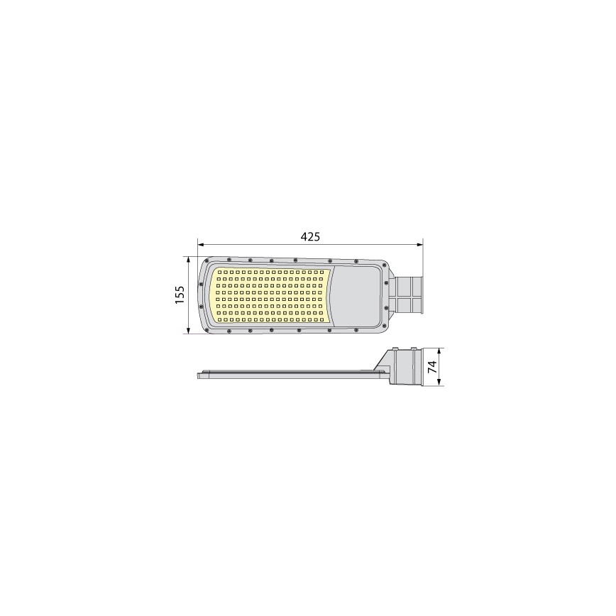 LED tänavavalgusti NOVUM PLUS LED/100W/230V IP65 4000K