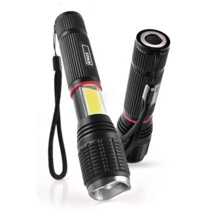 LED Taskulamp 2in1 COB LED/3xAAA