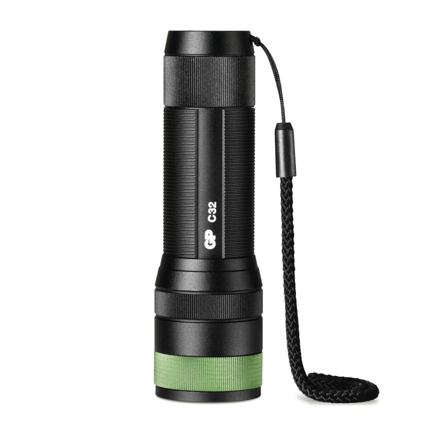 LED Taskulamp GP DISCOVERY C32 LED/3xAAA