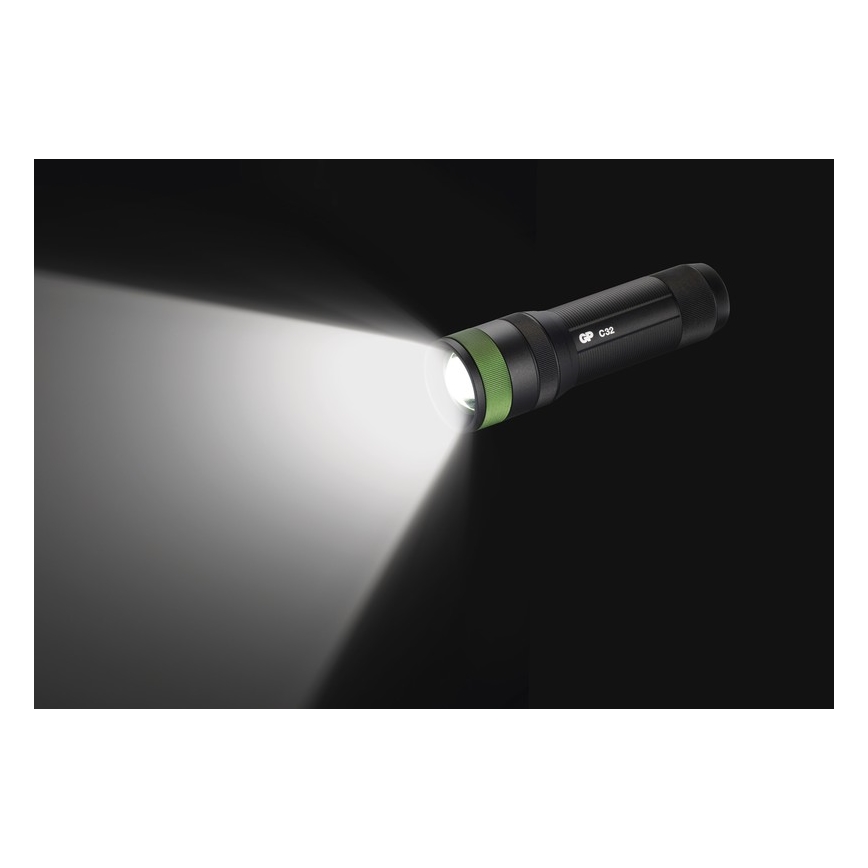 LED Taskulamp GP DISCOVERY C32 LED/3xAAA