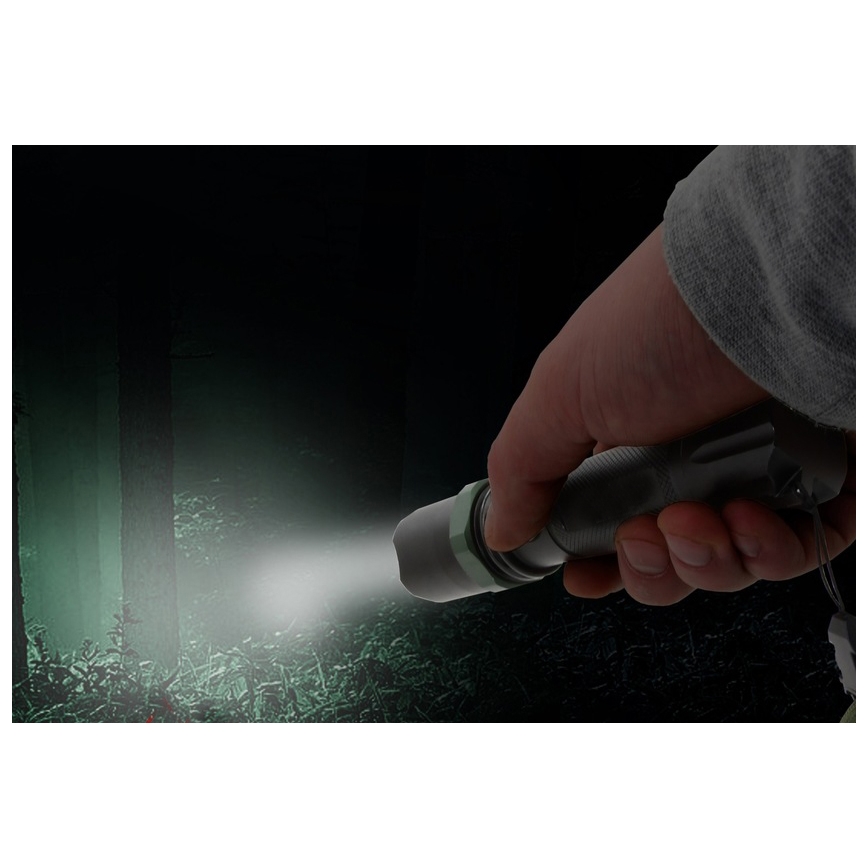 LED Taskulamp LED/3W/3xAAA IP44 must