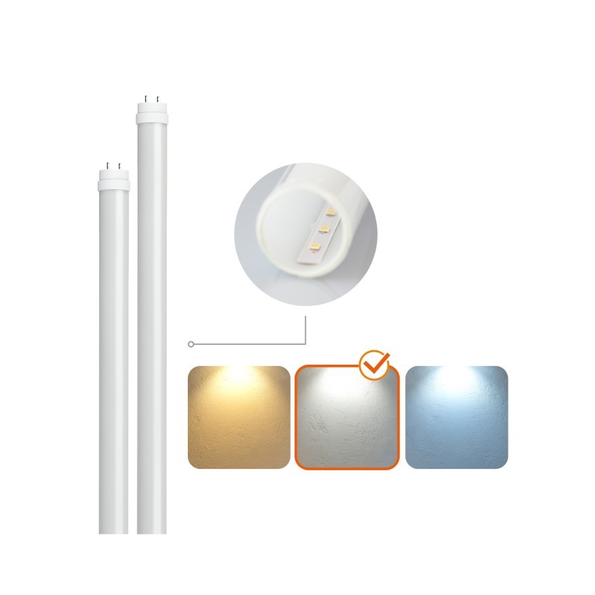 LED tehniline fluorestsentlambivalgusti T8 2xG13/18W/230V 4000K IP65 127 cm