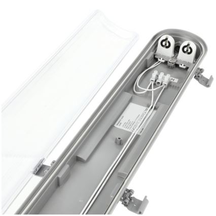 LED tehniline fluorestsentlambivalgusti T8 2xG13/18W/230V 4000K IP65 127 cm