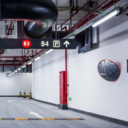 LED-tehniline torukujuline valgusti hädaabimooduliga LED/48W/230V 6500K IP65 2200 mAh 150 cm