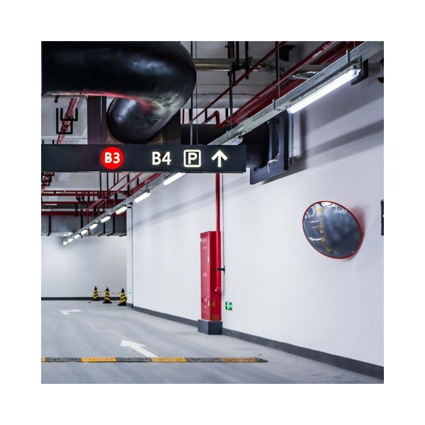 LED-tehniline torukujuline valgusti hädaabimooduliga LED/48W/230V 6500K IP65 2200 mAh 150 cm