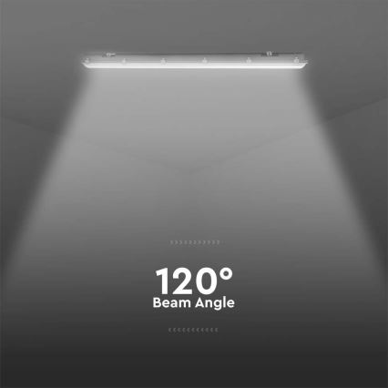 LED-tehniline ribavalgusti liikumis- ja hämarusanduriga LED/48W/230V IP65 6500K 150 cm
