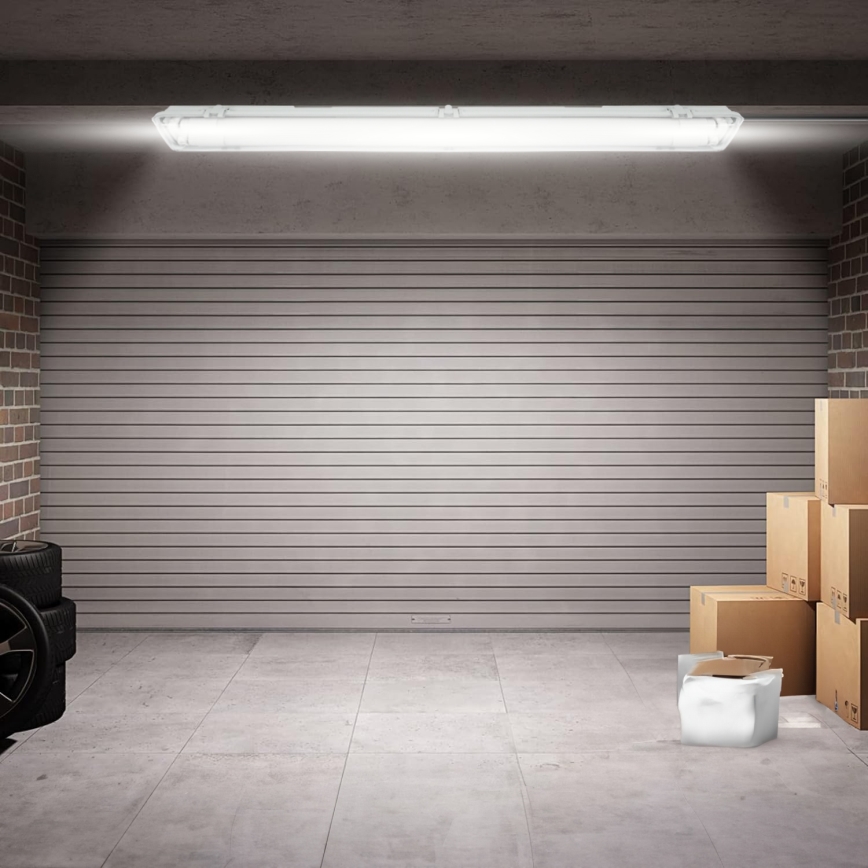 LED tehniline toruvalgusti T8 2xG13/20W/230V 6500K 120 cm IP65 valge