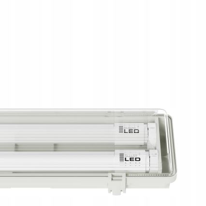LED tehniline toruvalgusti T8 2xG13/20W/230V 6500K 120 cm IP65 valge