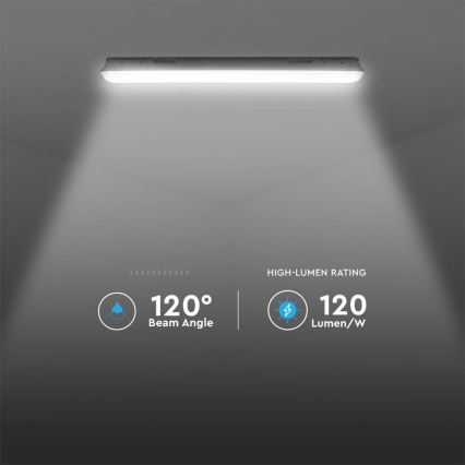 LED Tööstuslik luminofoorvalgusti avariimooduliga EMERGENCY LED/36W/230V 4000K 120cm IP65
