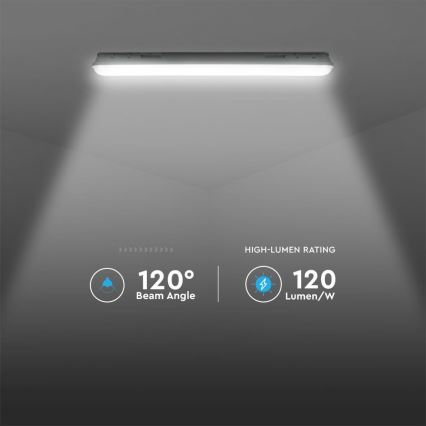 LED Tööstuslik luminofoorvalgusti EMERGENCY LED/36W/230V 4000K 120cm IP65