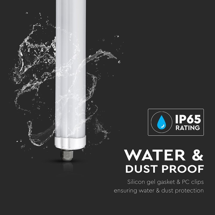 LED Tööstuslik luminofoorvalgusti G-SERIES LED/18W/230V 4000K IP65 60 cm