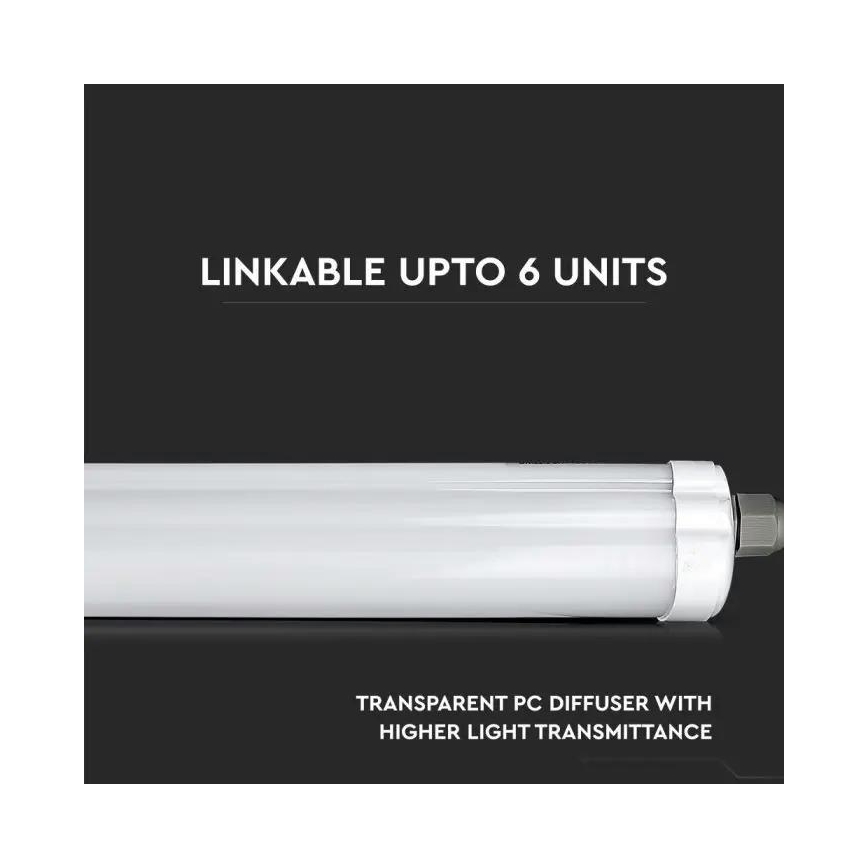 LED Tööstuslik luminofoorvalgusti G-SERIES LED/48W/230V 6500K 150cm IP65