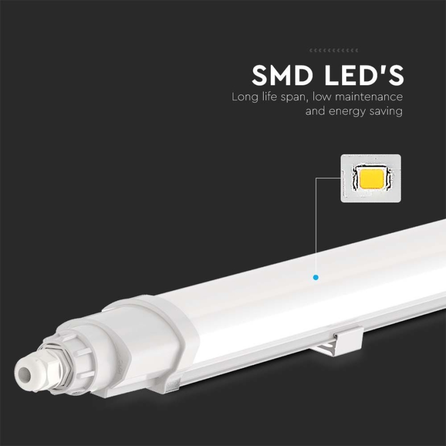 LED Tööstuslik luminofoorvalgusti LED/48W/230V 6500K IP65 150 cm