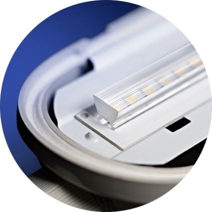 LED Tööstuslik luminofoorvalgusti LIMEA GIGANT LED/38W/230V IP65 1190mm must