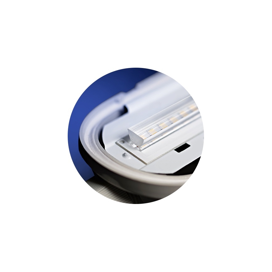LED Tööstuslik luminofoorvalgusti LIMEA GIGANT LED/38W/230V IP65 1190mm must