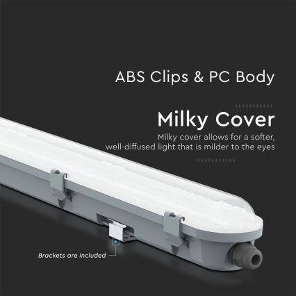 LED Tööstuslik luminofoorvalgusti M-SERIES LED/36W/230V 6400K 120cm IP65