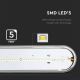 LED Tööstuslik luminofoorvalgusti PC/PC 1xLED/48W/230V 4500K 150cm IP65