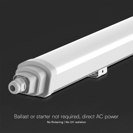 LED Tööstuslik luminofoorvalgusti SAMSUNG CHIP LED/18W/230V 6500K IP65 60 cm