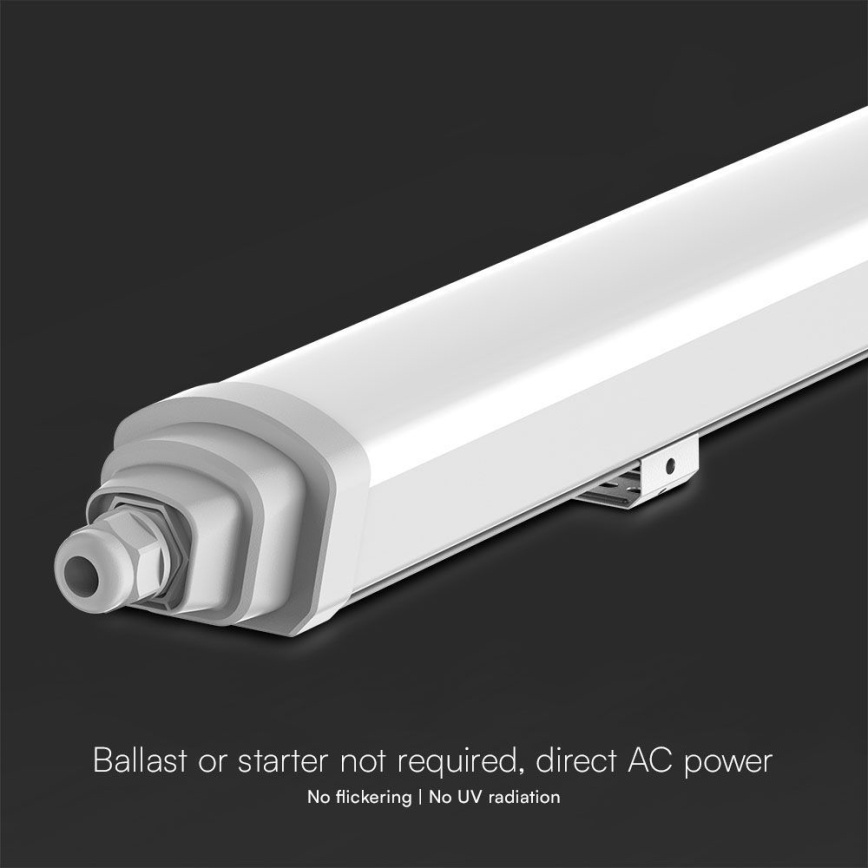 LED Tööstuslik luminofoorvalgusti SAMSUNG CHIP LED/18W/230V 6500K IP65 60 cm