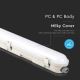 LED Tööstuslik luminofoorvalgusti SAMSUNG CHIP LED/60W/230V 6500K 120cm IP65