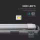 LED Tööstuslik luminofoorvalgusti T8 2xG13/10W/230V 4000K 60cm IP65