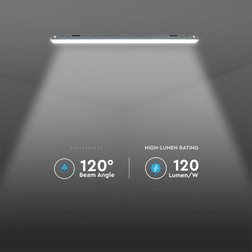 LED Tööstuslik luminofoorvalgusti X-SERIES LED/48W/230V 6500K 150 cm IP65
