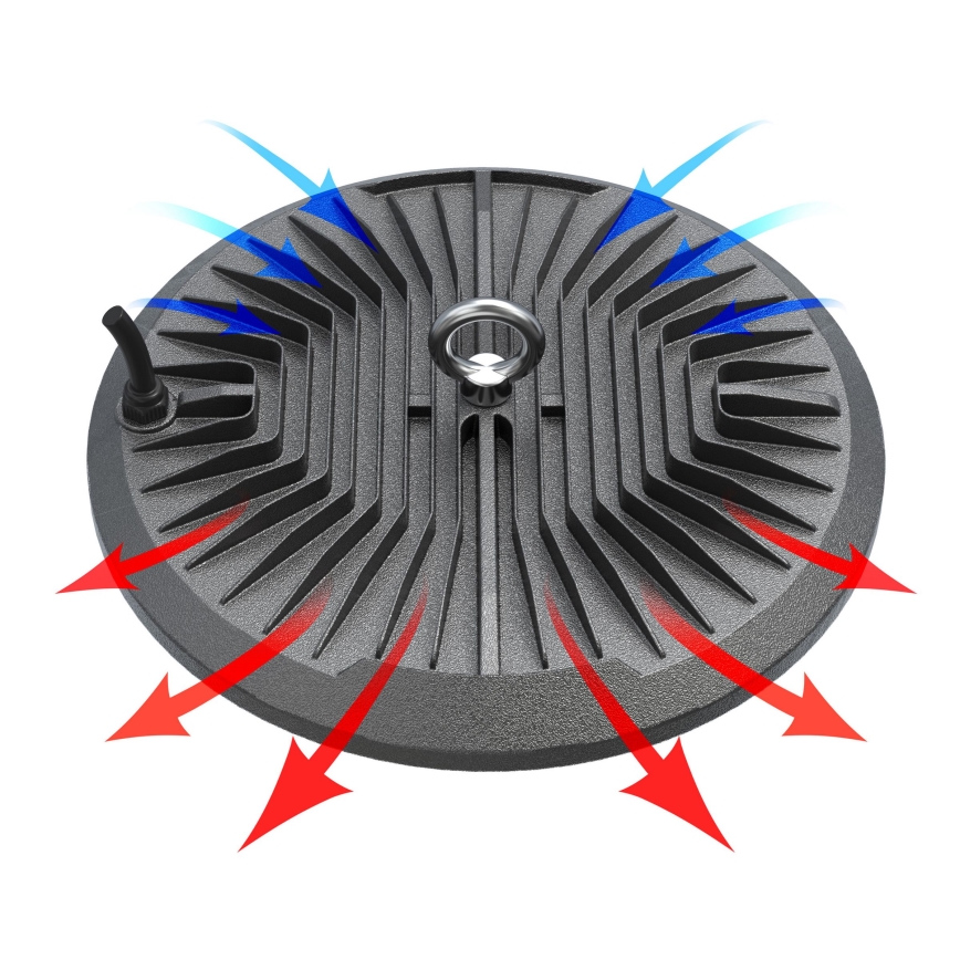 LED Tööstuslik tehniline valgusti HIGHBAY LED/100W/230V 4500K IP65 hall